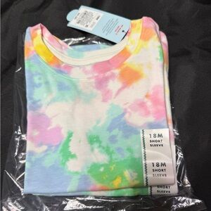 TWO Colorful Tie-Dye Tshirts